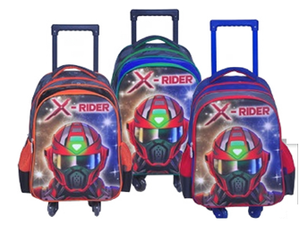 MOCHILA DE CARRINHO MASCULINO 3D UNI