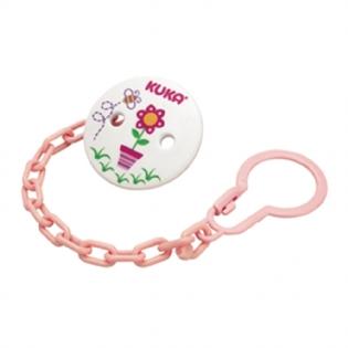 PRENDEDOR DE CHUPETA ROSA BLISTER  UNI