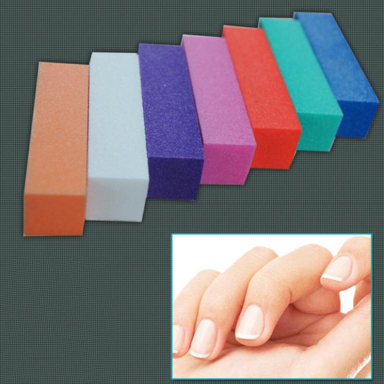 ESPONJA UNHA COLORIDA PTC 10 UNI