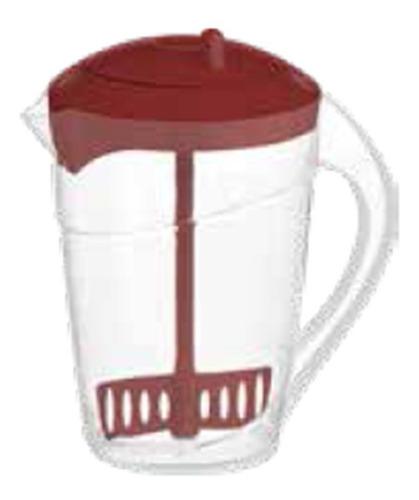 JARRA COM MISTURADOR 2 LITROS VERMELHO UNI  ******