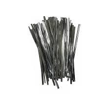 LACO ARAMADO  METALIZADO 10CM COM 100UNI PRATA