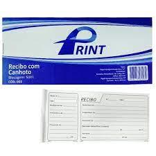 RECIBO COMERCIAL COM CANHOTO 50X1 PTC 20