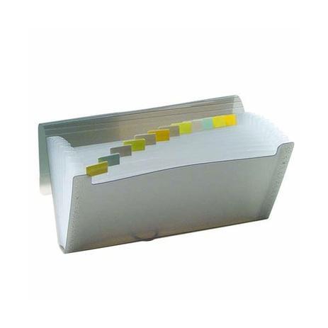 PASTA SAMFONADA 12 DIV CHEQUE FUME  UNI