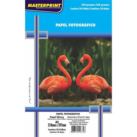 PAPEL FOTOGRAFICO A4 230g UNI