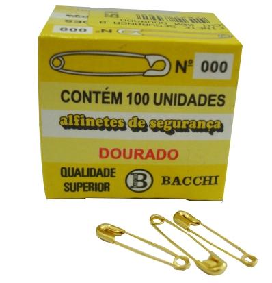 ALFINETE DE SEGURANCA N°000 UNI CX 100 UNI
