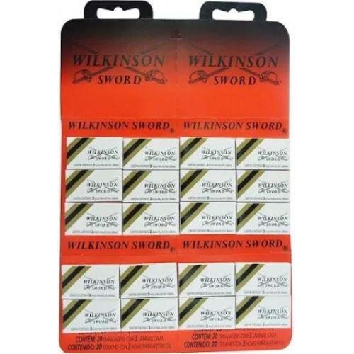 LAMINA INOX WILKINSON CARTELA 20 CAIXINHAS ***** VALOR AVISTA PIX ****