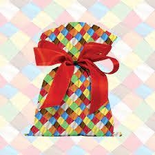 SACO DE PRESENTE 35X53CM RATALHOS PTC 50UNI