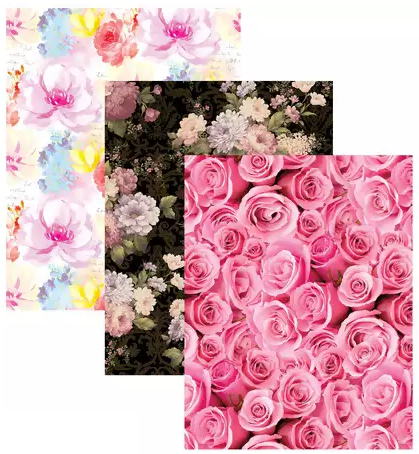 SACO DE PRESENTE ROSAS 050 30x44 PCT 50