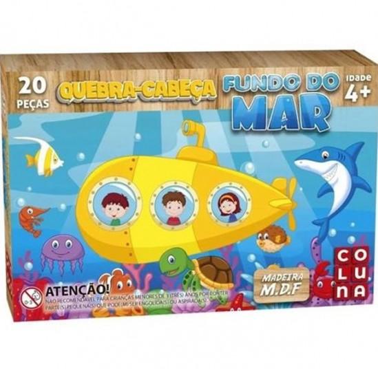 JOGO QUEBRA CABEÇA FUNDO DO MAR UNI