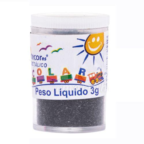 GLITTER PRETO 3G