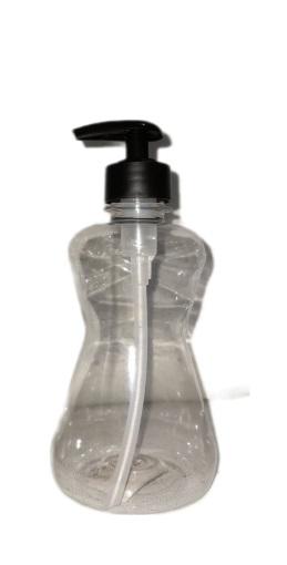 RECIPIENTE SABONETE LIQUIDO  TRANPARENTE 400ml  UNI