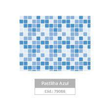 CONTACT QUADRICULADO AZUL 01 45X10MT UNI