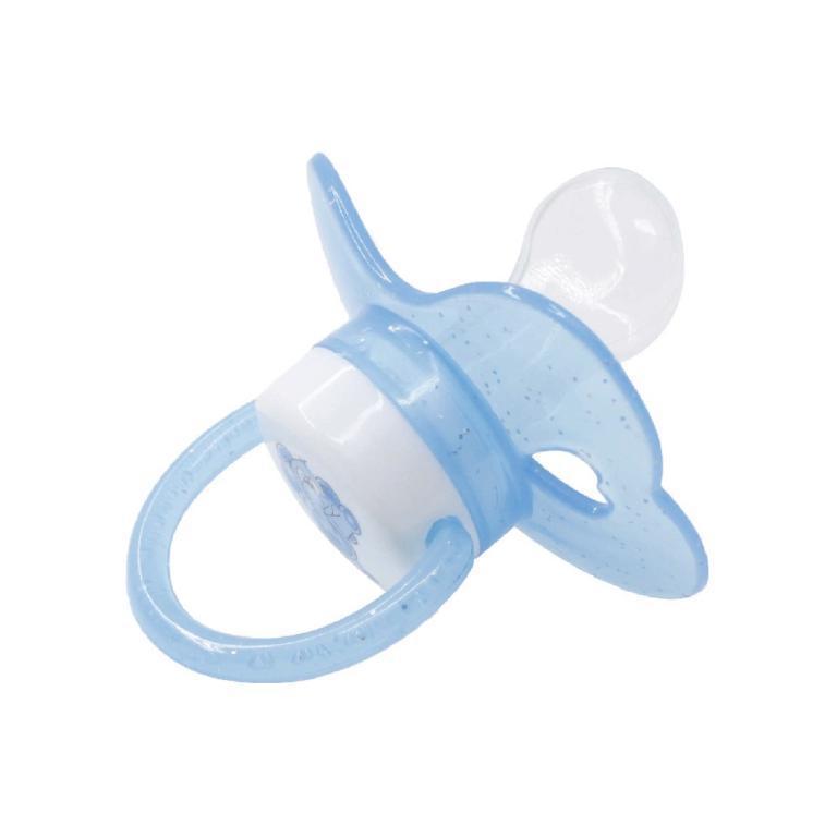 CHUPETA SILICONE ASSIMETRICA BLISTER AZUL  N 1 UNI