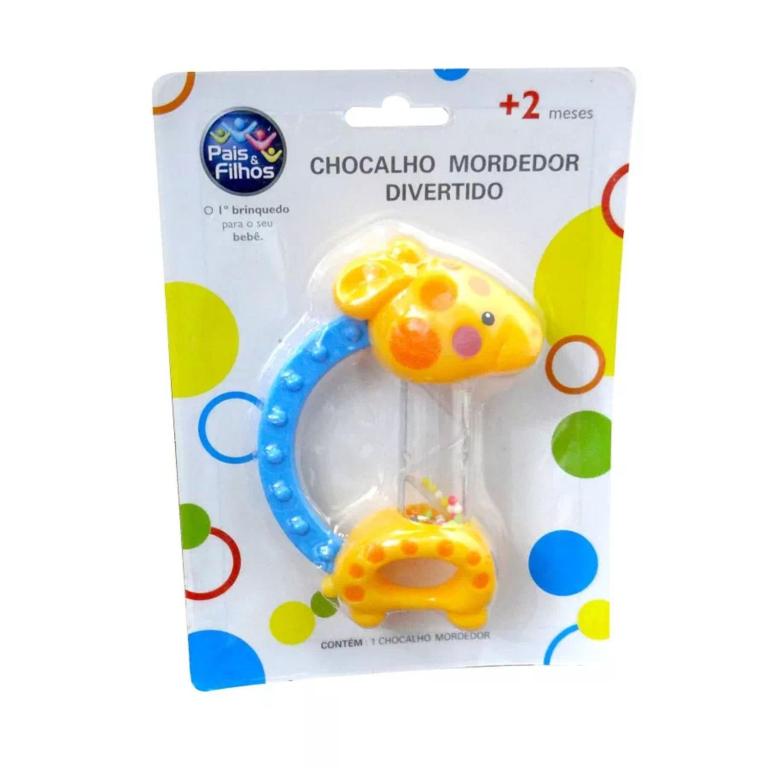 CHOCALHO MORDEDOR DIVERTIDO UNI