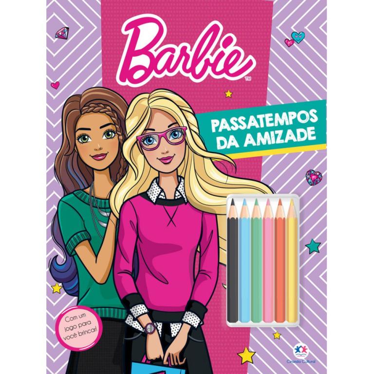 LIVRO BARBIE PASSATEMPO DA AMIZADE UNI
