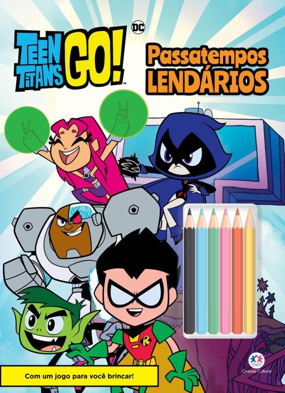 LIVRO JOVENS TITAS PASSATEMPO LENDARIO UNI