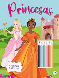 LIVRO COLORI PRINCESAS LAPIS COR UNI