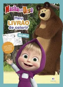 LIVRO MARSHA E O URSO MEU LIVRAO DE COLORIR UNI