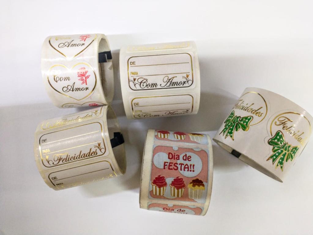 ETIQUETAS PARA PRESENTE 100 ETIQUETAS NO ROLO