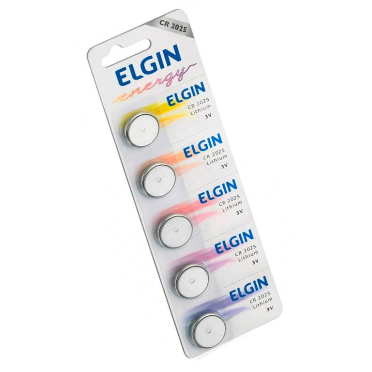 BATERIA BOTAO 2025 CARTELA COM 5 UNI