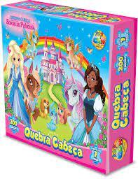 JOGO QUEBRA CABECA 200PC SONHO DE PRINCESA UNI