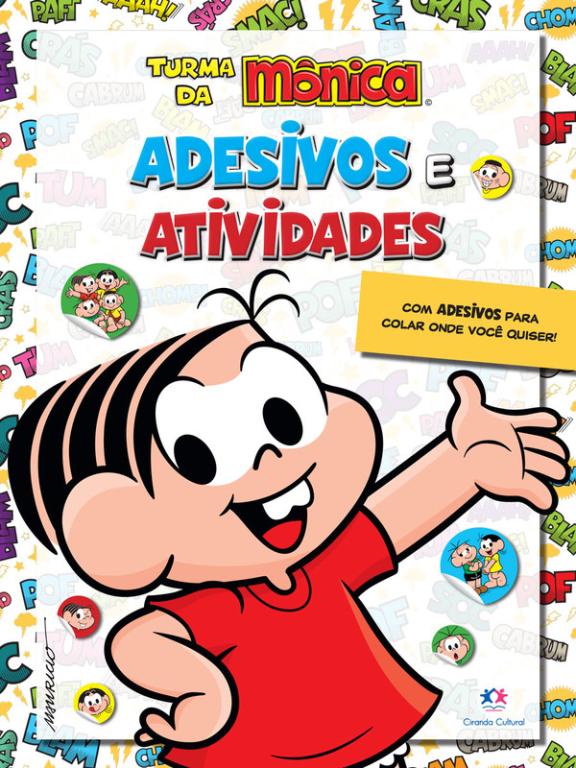 LIVRO TURMA DA MONICA  - ADESIVOS E ATIVIDADES UNI