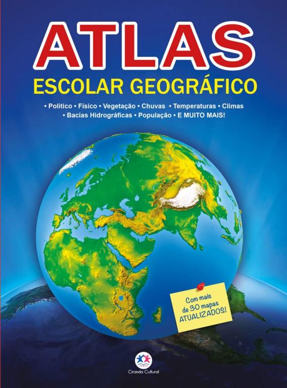 LIVRO ATLA GEOGRAFICO ESCOLAR UNI