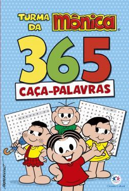 LIVRO 365 CACA PALAVRA TURMA DA MONICA UNI