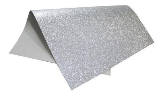 EVA GLITER 40X60 PRATA ONDA PTC 5