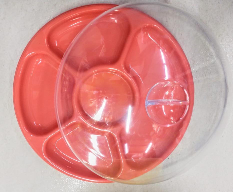 PETISQUERA ACRILICO COM TAMPA CORAL UNI