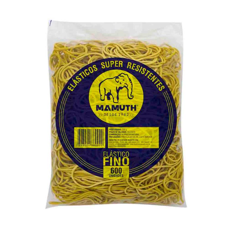 ELASTICO LATEX FINO 500Gr 600 ELASTICOS UNI