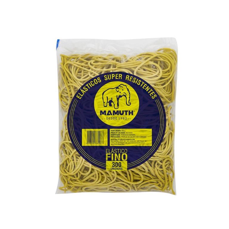 ELASTICO FINO AMARELO PCT 300 UNI