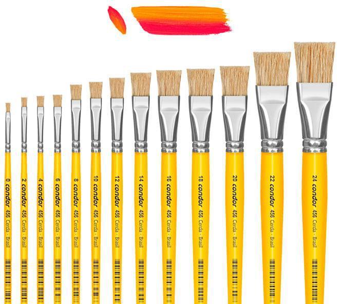 PINCEL ESCOLAR 456 8 PCT 12