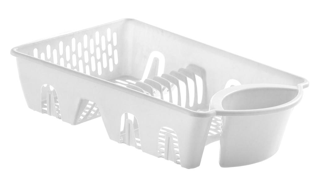 ESCORREDOR PLASTICO PARA PIA RETANGULAR BRANCO REF 673 UNI