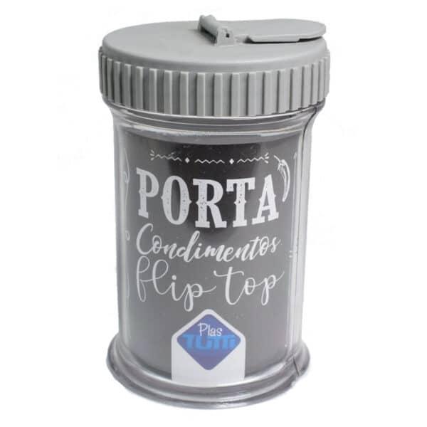 PORTA CONDIMENTO CINZA ACRILICO UNI