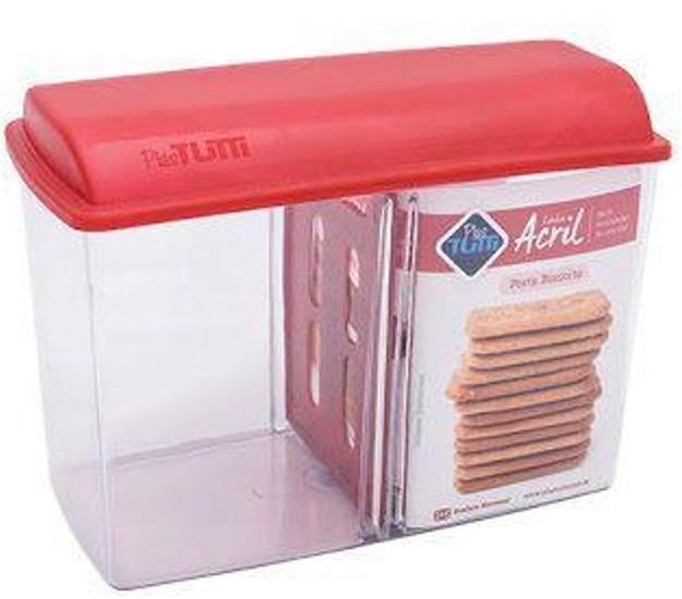 PORTA ACRILICO BISCOITO TAMPA CORAL UNI