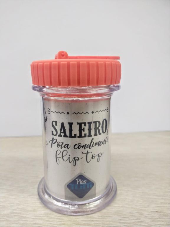 SALEIRO ACRILICO TAMPA CORAL UNI