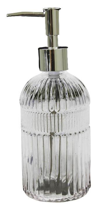 PORTA SABONETE LIQUIDO VIDRO 430ML REF 3413  UNI