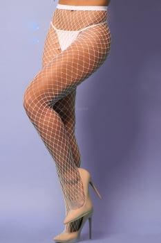 MEIA ARRASTAO BRANCA ADULTO PTC 12