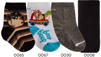 MEIA ANTI DERRAPANTE 0067 TAMANHO 17 A 19 PCT 6