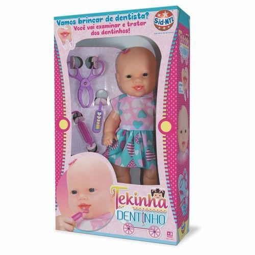 BONECA TEKINHA DENTINHO UNI