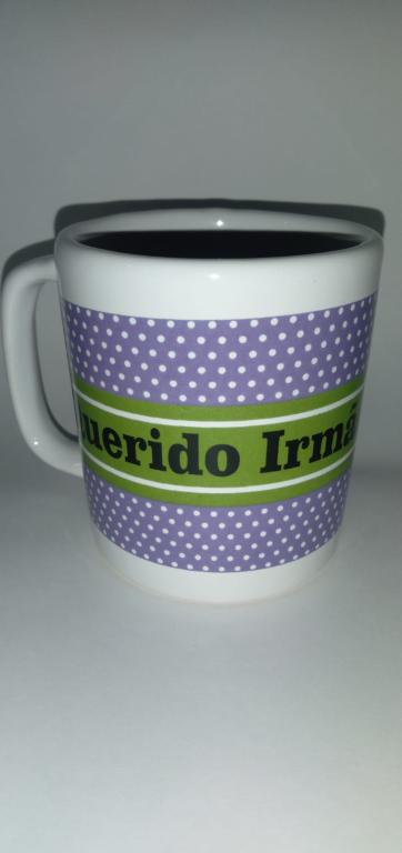 CANECA PORCELANA QUERIDO IRMAO UNI