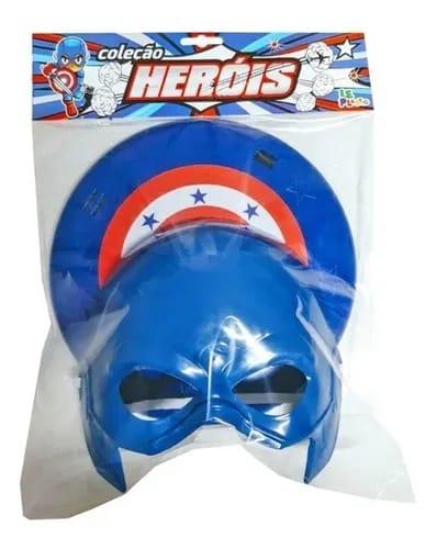 KIT DEFENSOR SOLAPA C/ MASC HEROIS 038 UNI