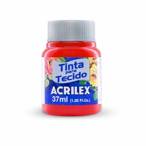 TINTA DE TECIDO VERMELHO FOGO 37ML 564 PTC 12