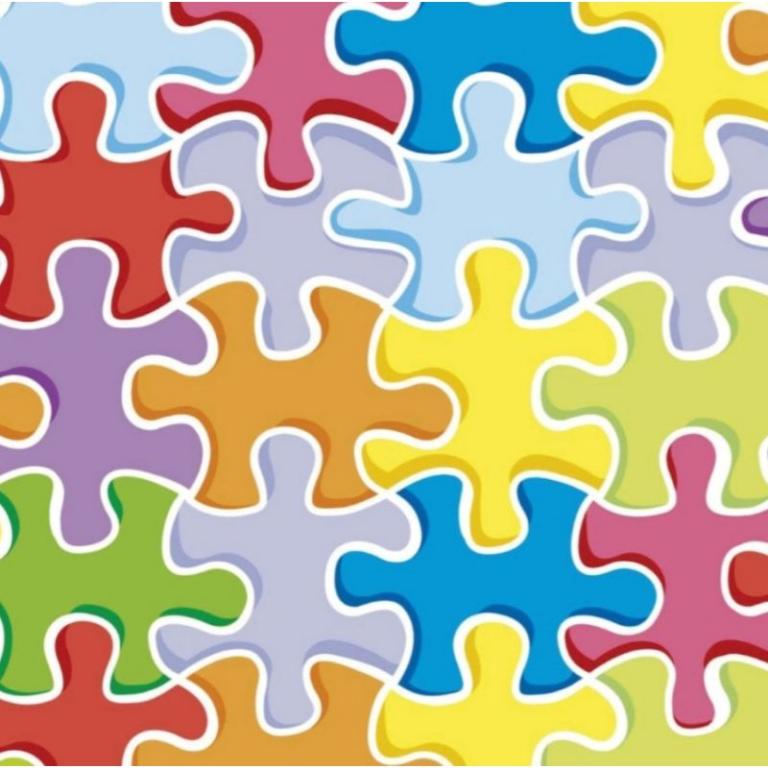 SACO DE PRESENTE 43X59CM QUEBRA CABEÇA PTC 50UNI