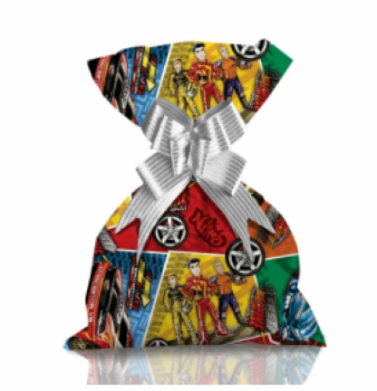 SACO DE PRESENTE 35X53CM RACER TEAM PCT 50 UNI