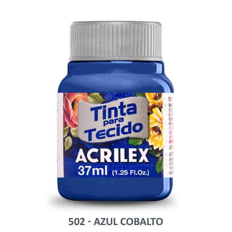 TINTA DE TECIDO AZUL COBALTO 502 37ML