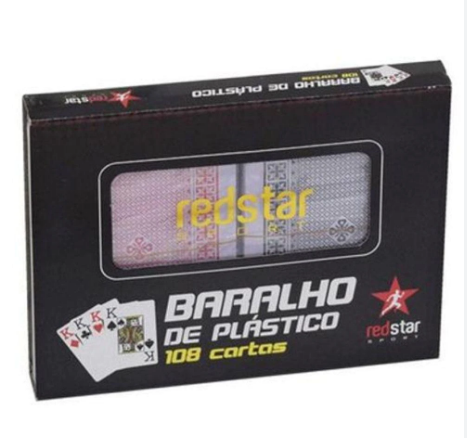 BARALHO REDSTAR 108 CARTAS