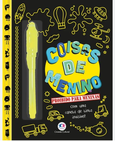 LIVRO COISAS DE MENINO UNI