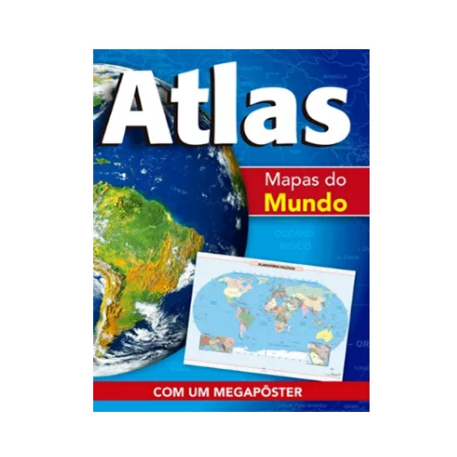 LIVRO ATLAS MAPAS DO MUNDO UNI